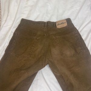 Vintage brown Levi corduroy pants